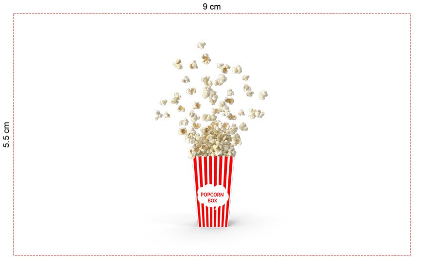 Label Sticker Vertical - 9cm x 5.5cm_preview