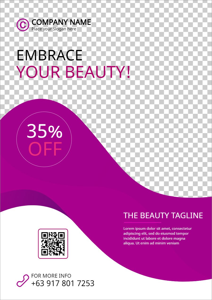 17754-Spa Beauty Flyer Template preview