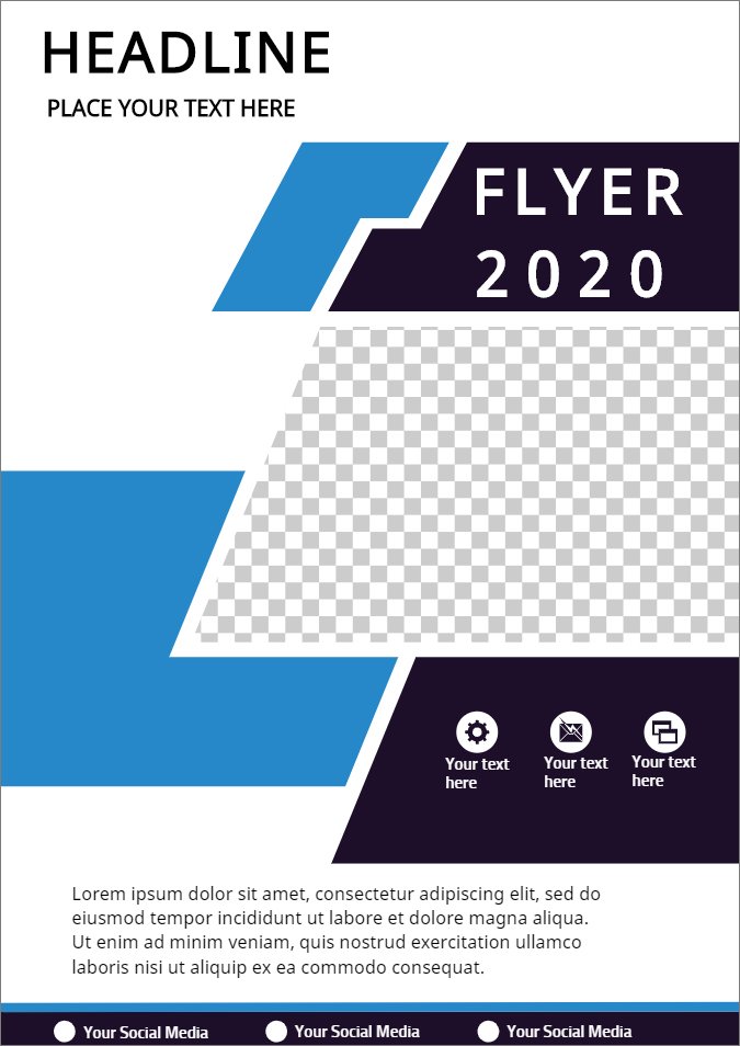 18421-Brochure Layout Annual Report Poster Flyer With Geometric Shape preview