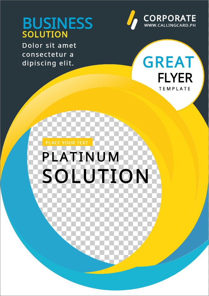 18775-Circular Corporate Booklet Template preview